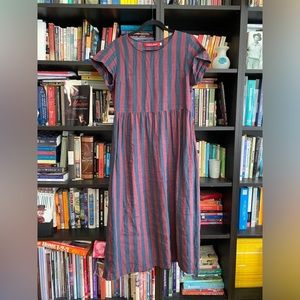 Pyne and Smith Small Cambridge Stripe No. 17 Linen Dress